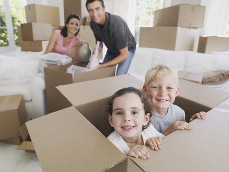 Removal team planning a house move in Surrey with packing and loading support