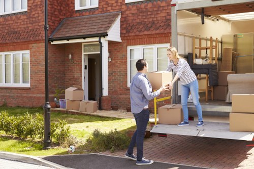 Local van service helping with furniture transport in Surrey