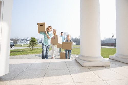 Well-organized removal van for a smooth Surrey move