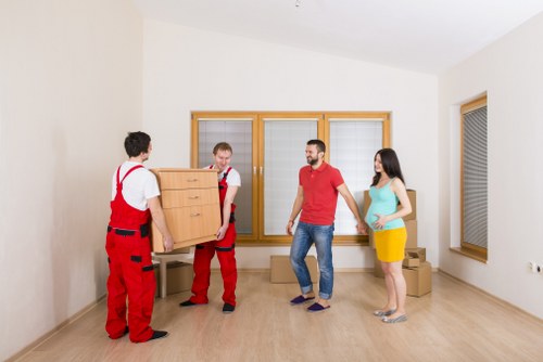Local removal truck hire setup for moving day in Surrey