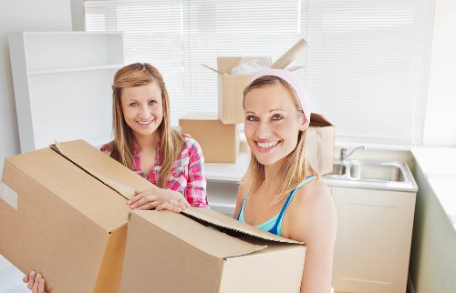Removal van for flat and house moves across Surrey