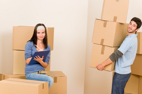 Surrey moving service vehicle prepared for residential and commercial removals